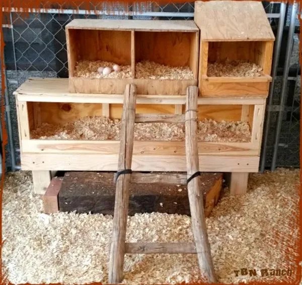 Custom wooden Nest Boxes