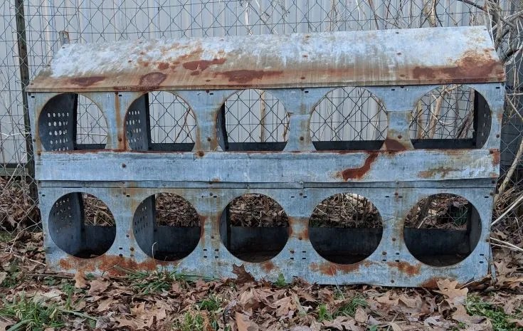 Nesting Box Rehab made of steel