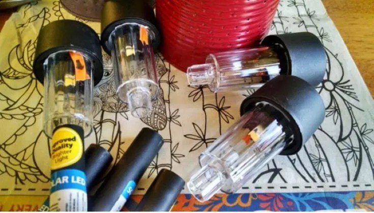 Cleaning the Light Cover of solar light