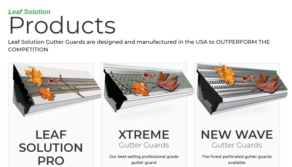 leaf solution products