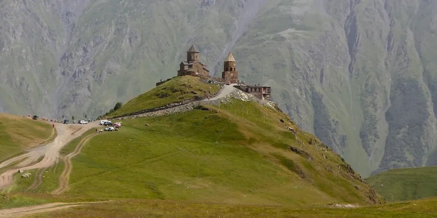 A castle on the hill