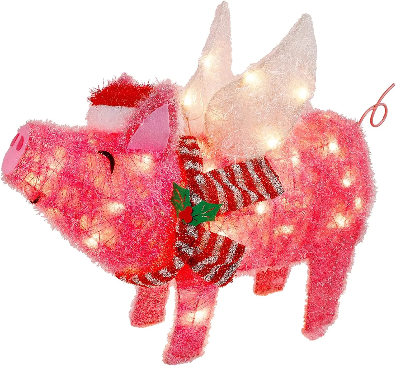 Lighted Flying Pig