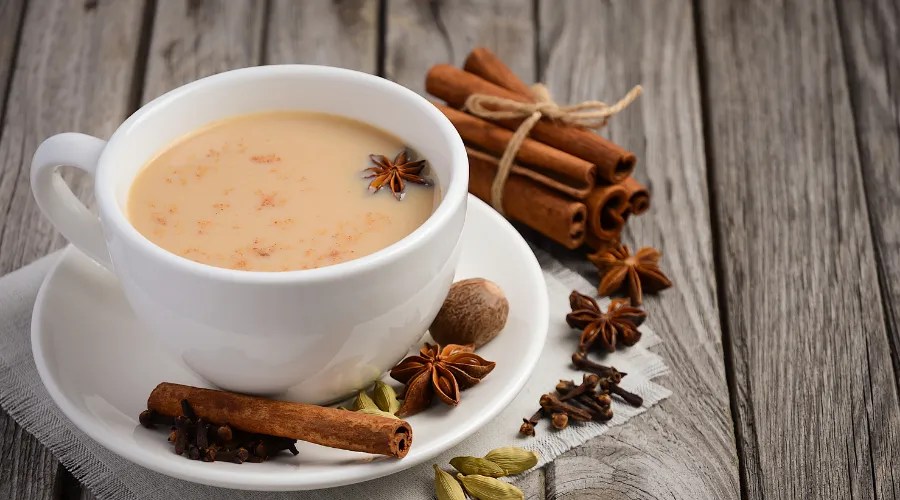 Indian masala chai tea