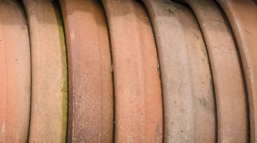 Terra cotta flower pots
