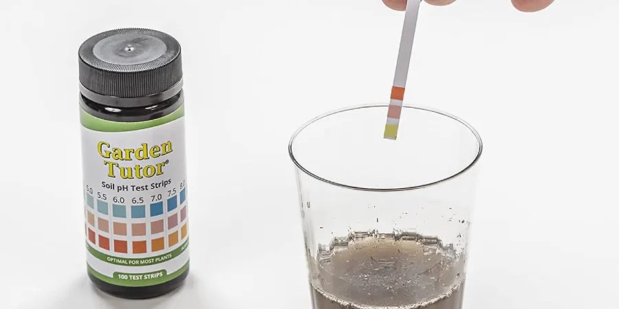pH test kit for soil