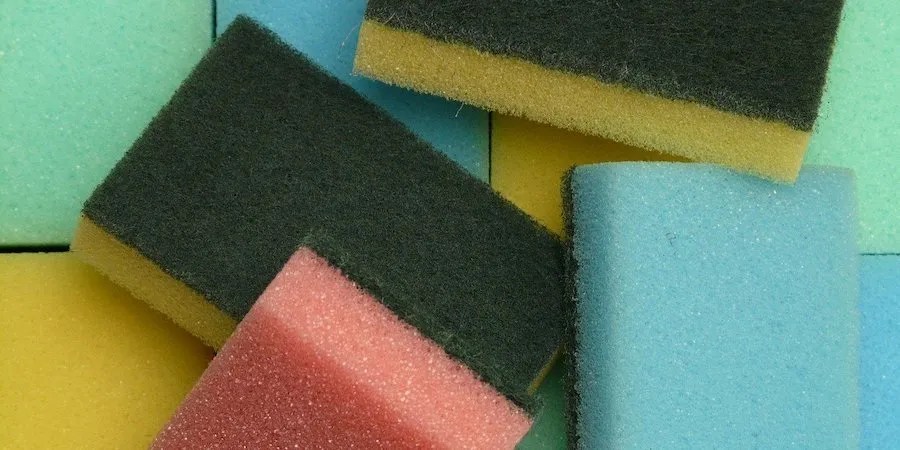 Scrubbing sponges