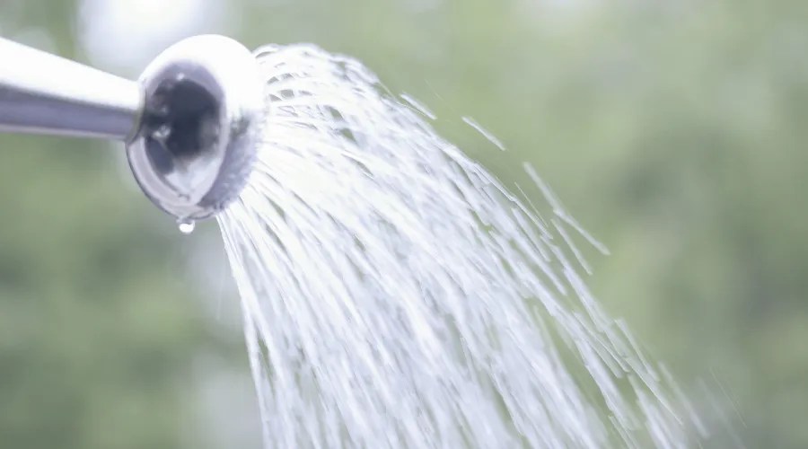 Water coming from watering can
