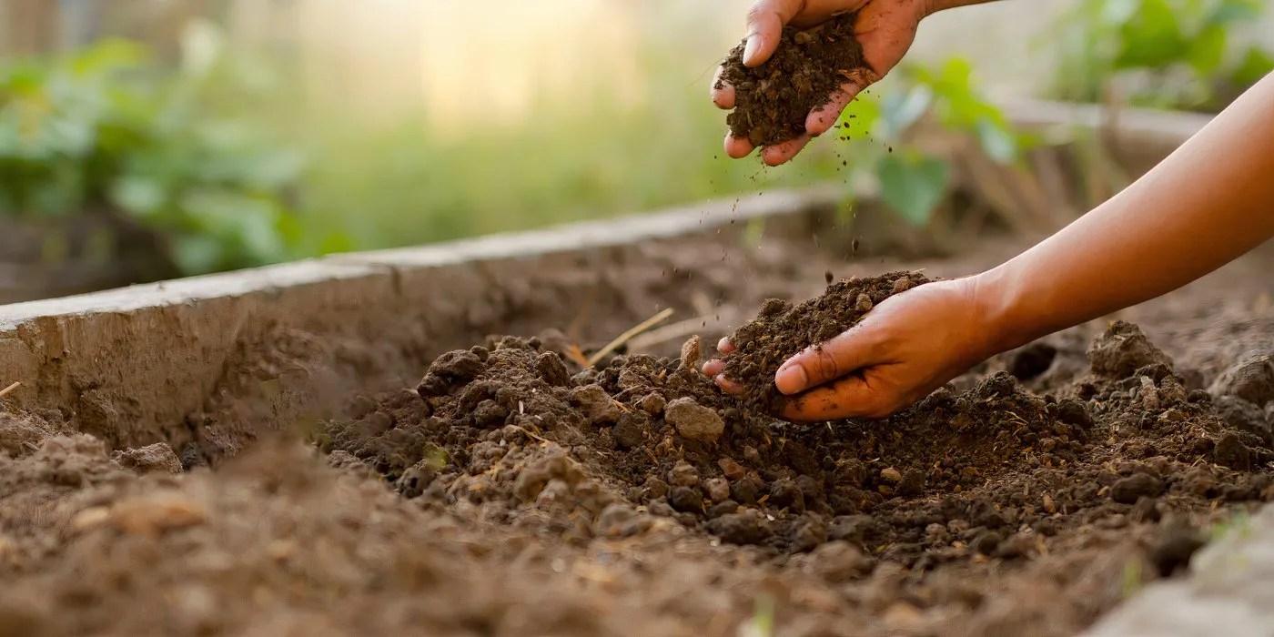 Amending the soil