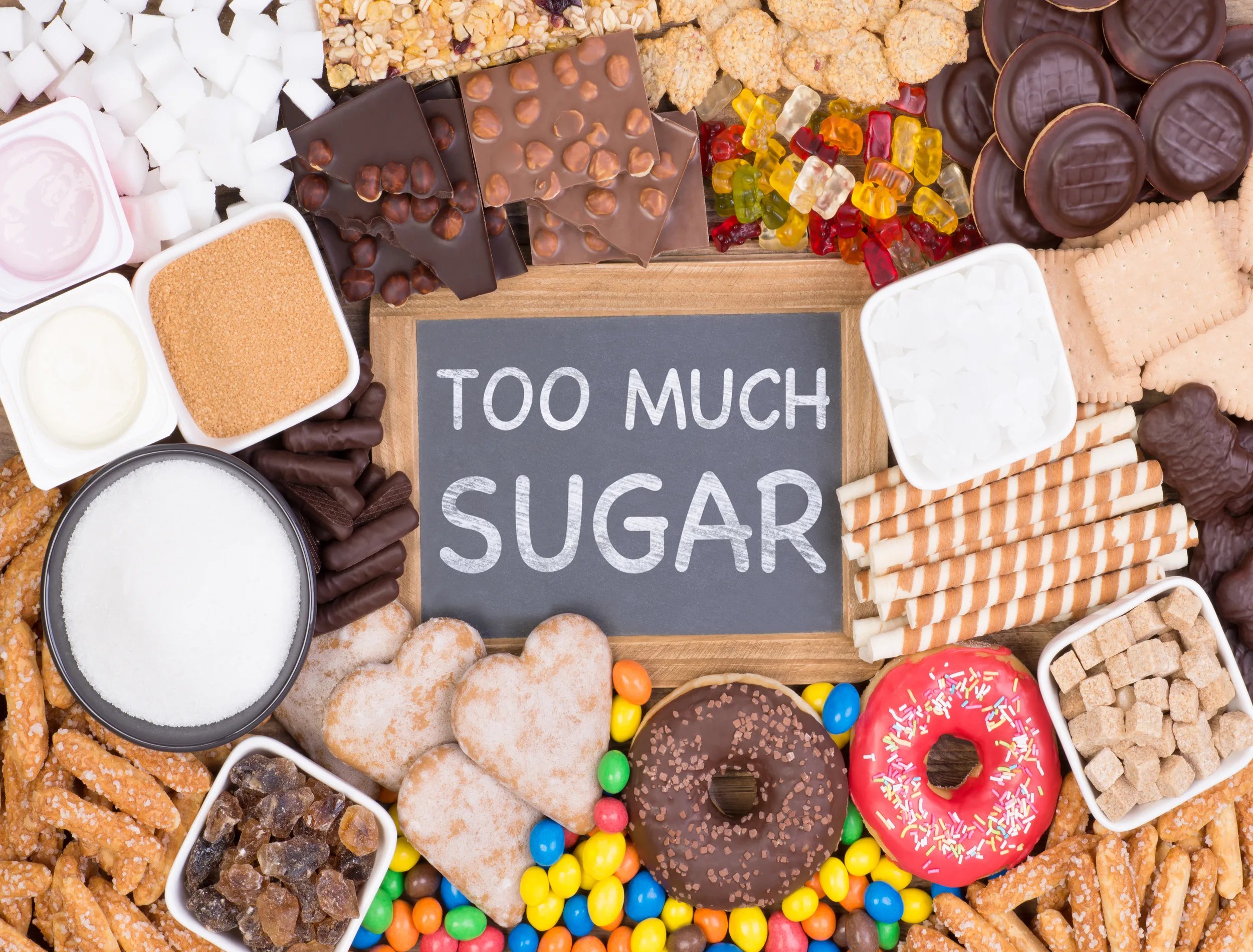 An image of sugary food.
