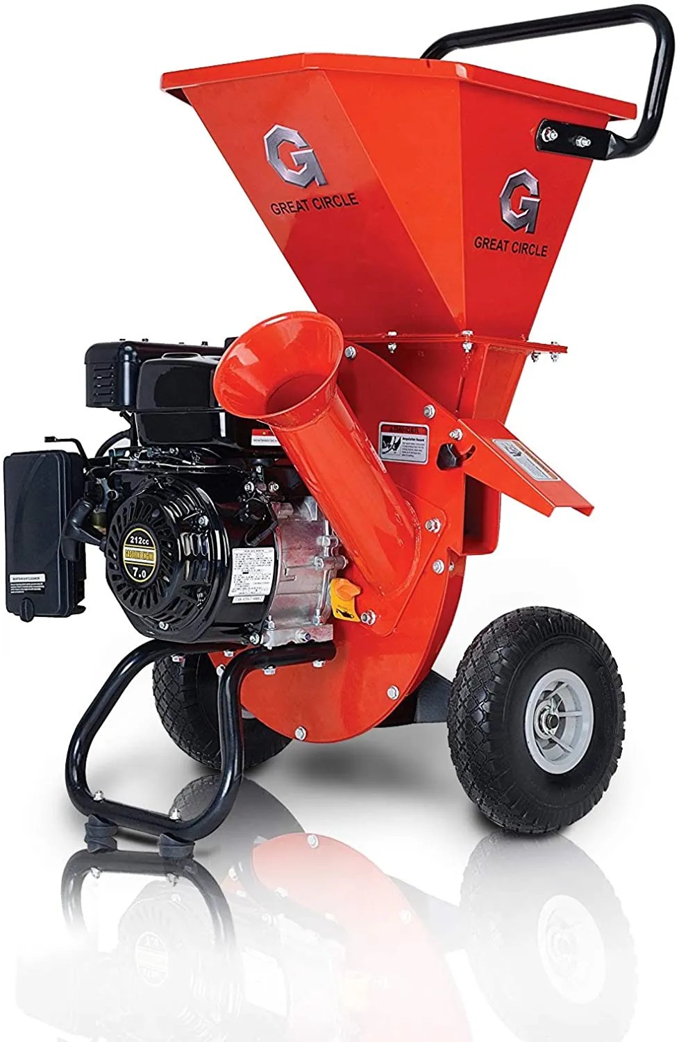 GreatCircleUSA Wood Gas Powered Chipper Shredder Mulcher - $$title$$