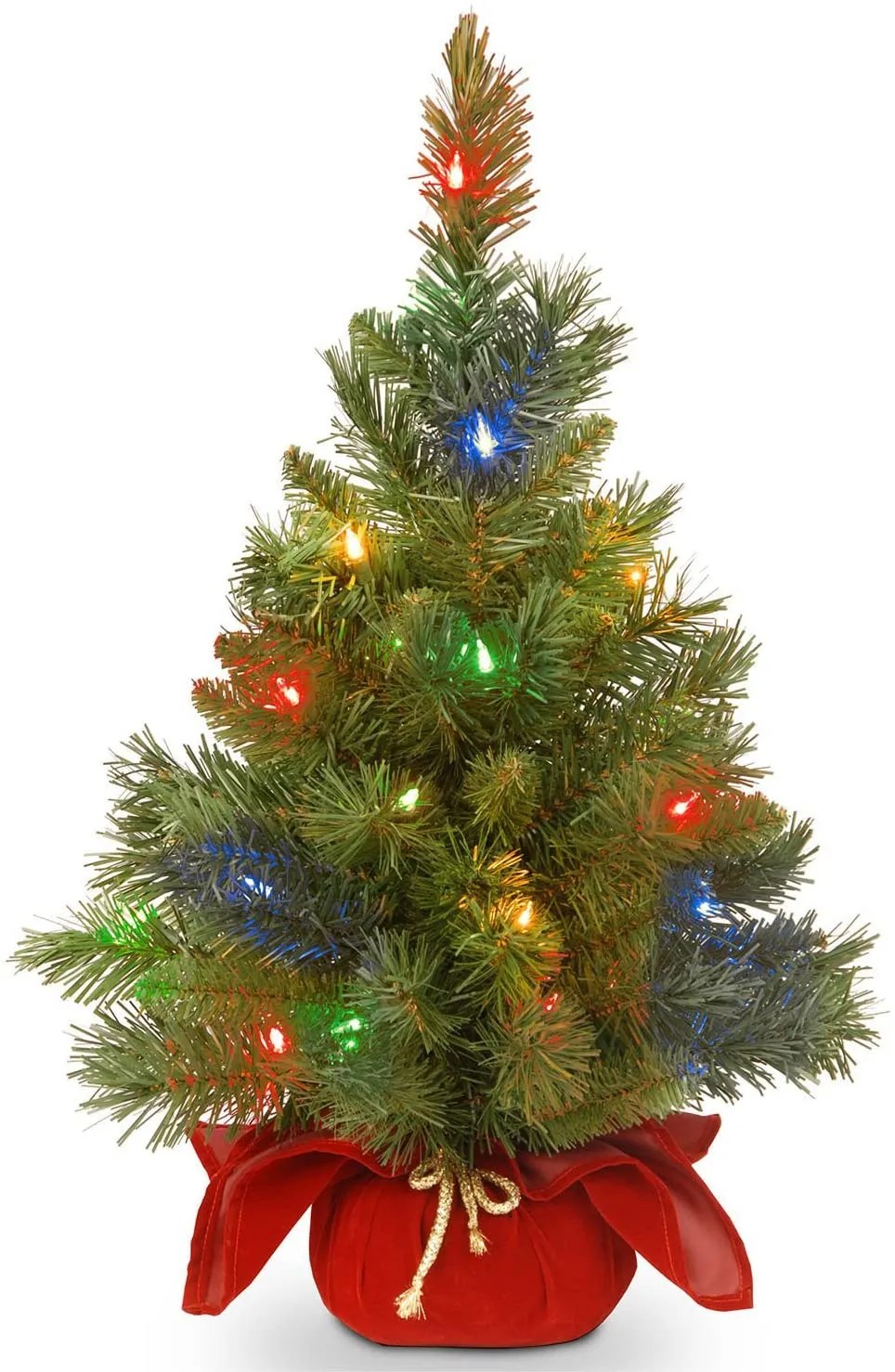 National Tree Company Pre-lit Artificial Mini Christmas Tree - $$title$$