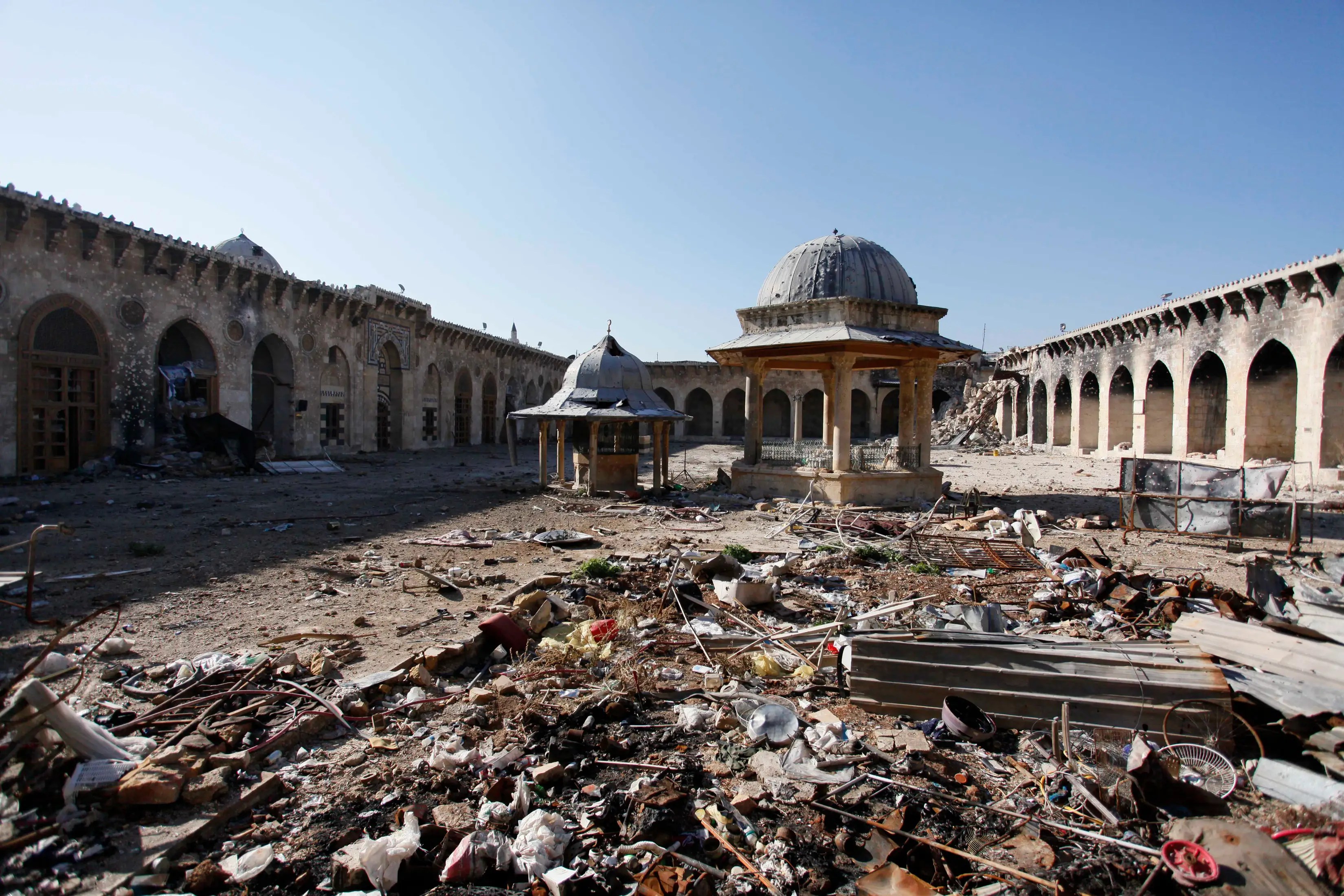 Beforeandafter photos show destruction in Aleppo Business Insider