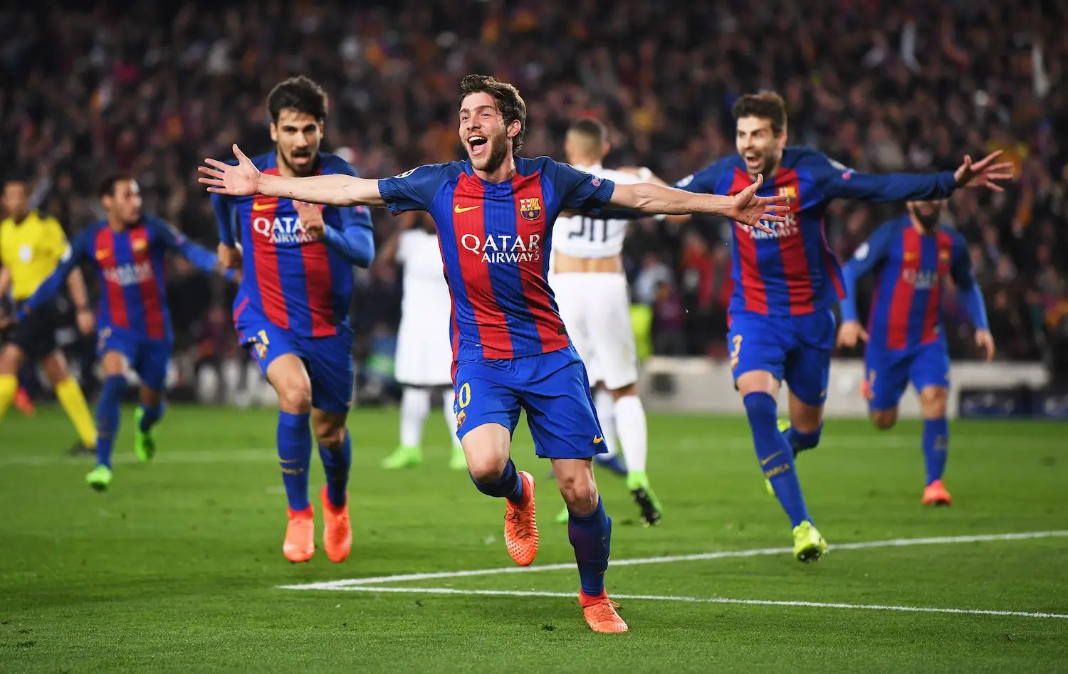 Barcelona pulls up stunning Champions League comeback