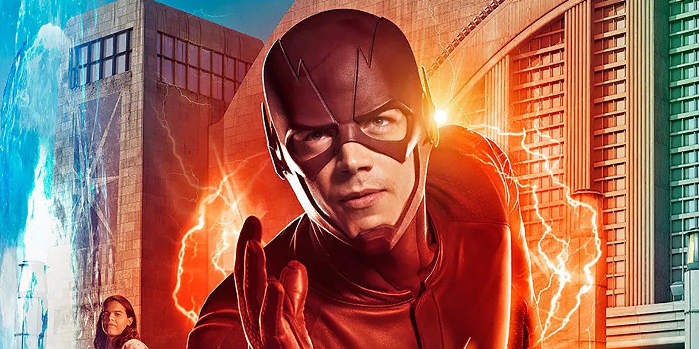 Flash's Arrowverse Crossover Poster Pays Homage to the Hall of Justice