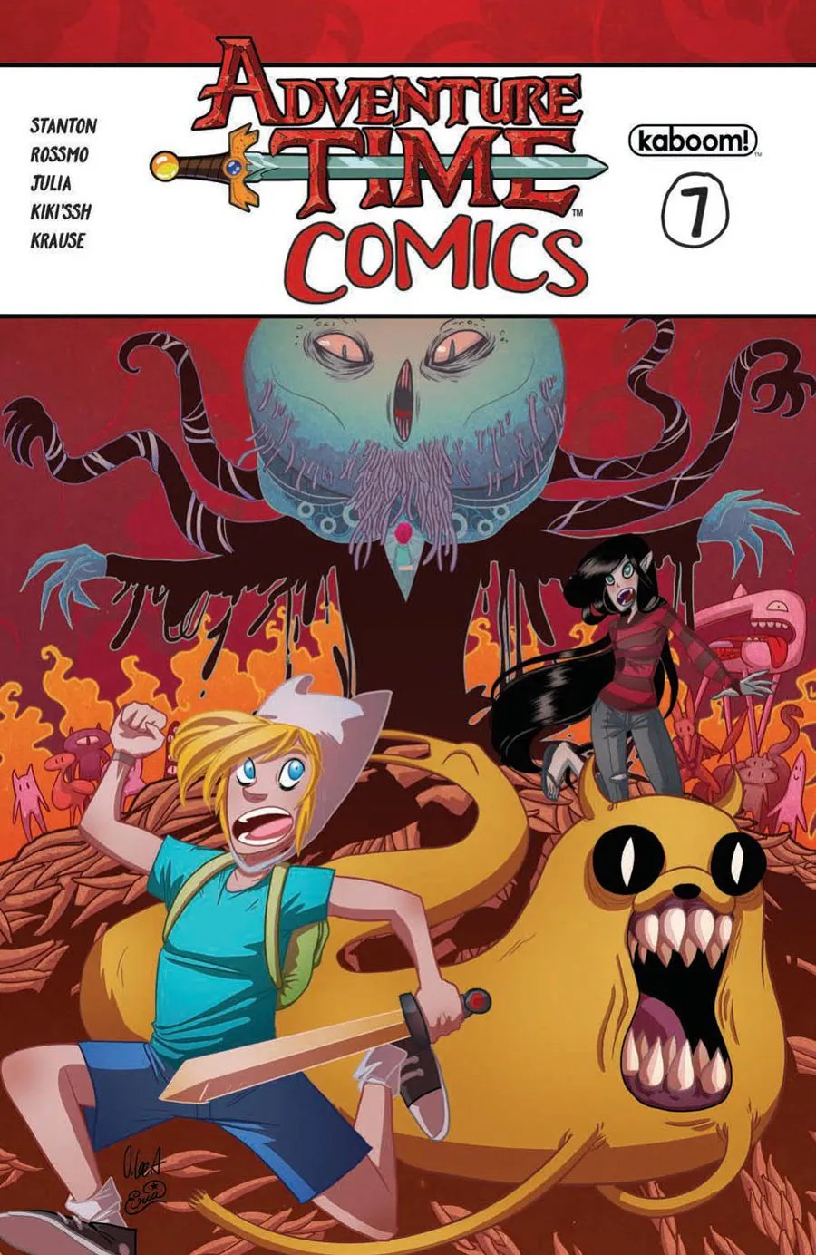 Adventure Time Kaboom Comic Books