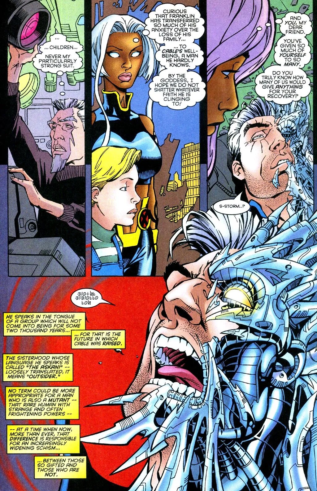 Cable and Storm's Almost Romance