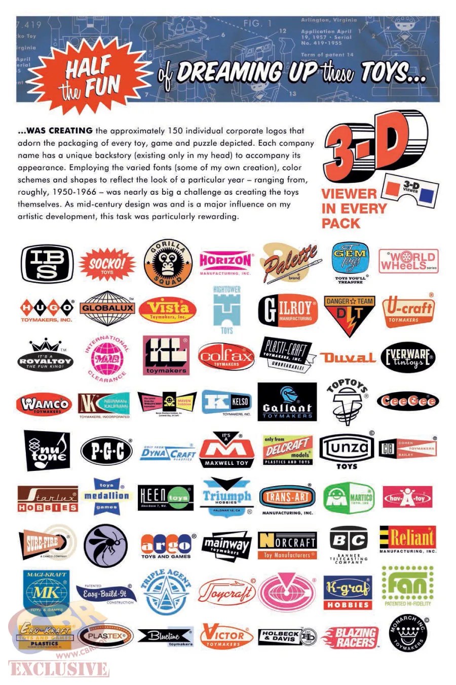 EXCL. PREVIEW Toybox Time Machine A Catalog of the Coolest Toys Never