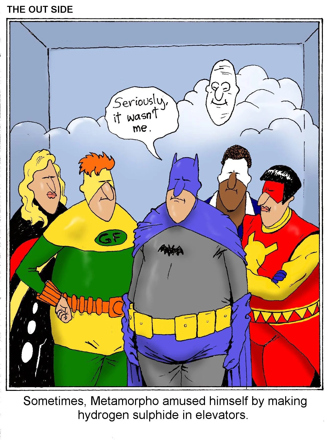 Superheroes Take Over the Funny Pages!