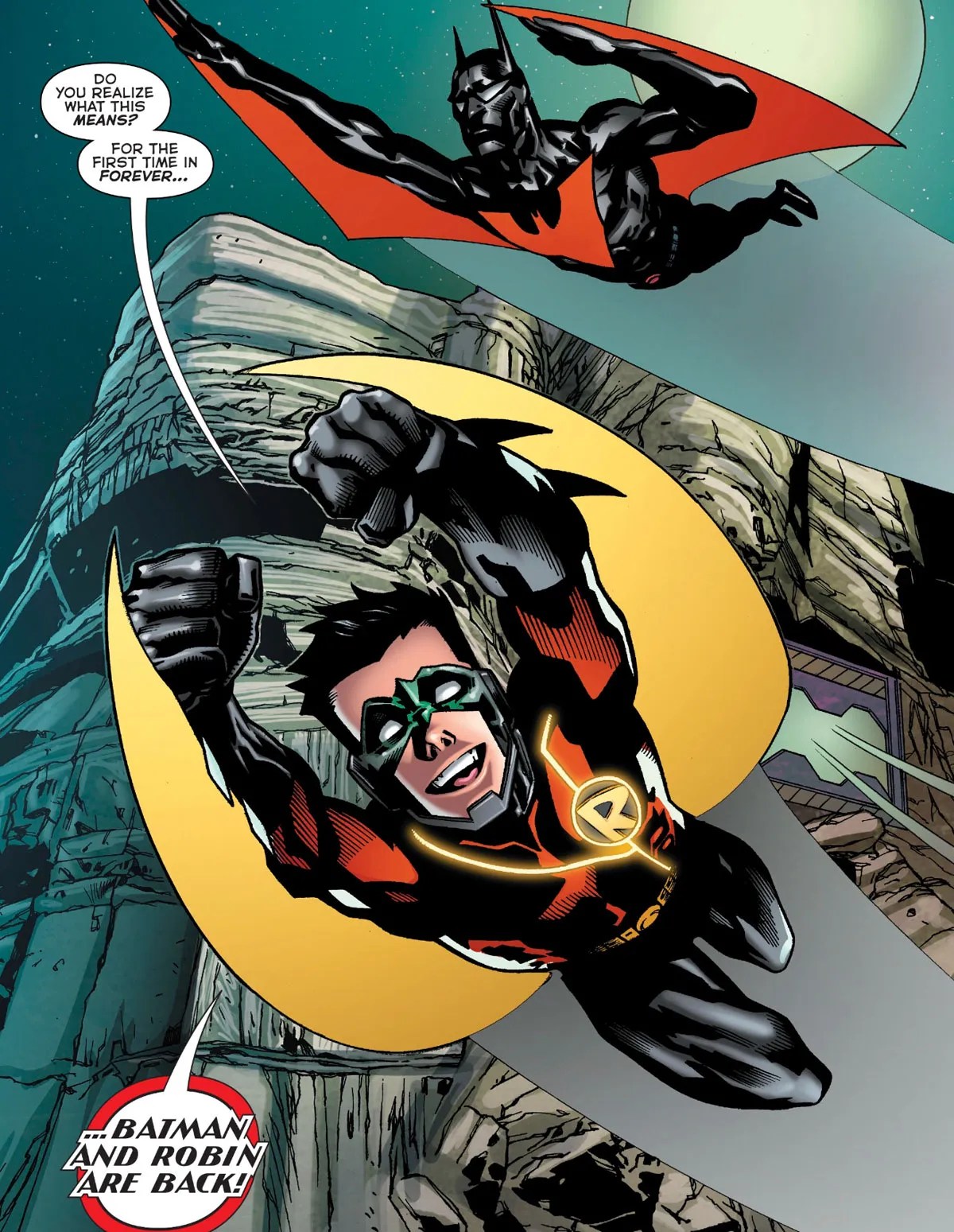 Batman Beyond's Robin Finally Has His First Costume