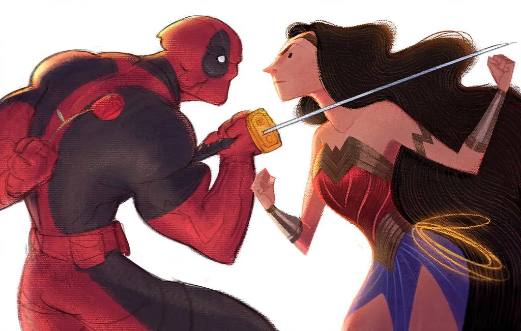 The Art Of War 20 Marvel Vs DC Fan Art Fights We Wish Were Real
