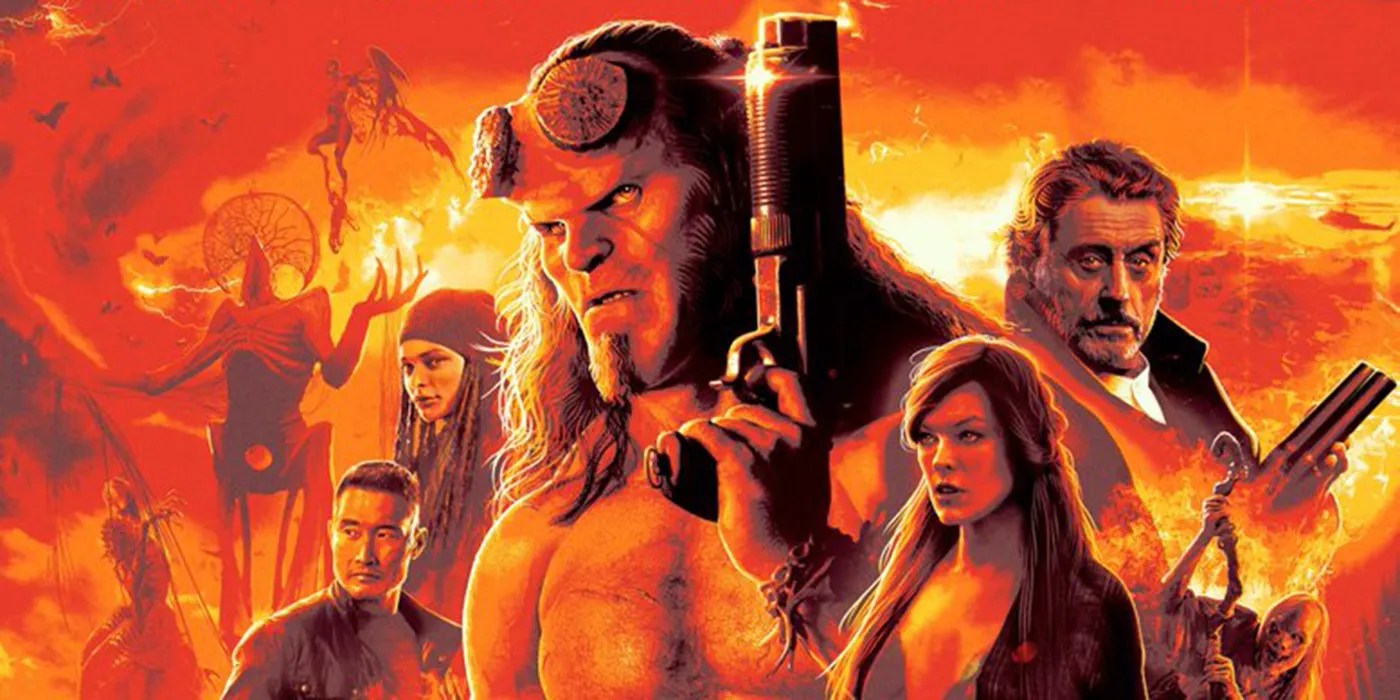 Brutal Hellboy Footage Introduces Lobster Johnson