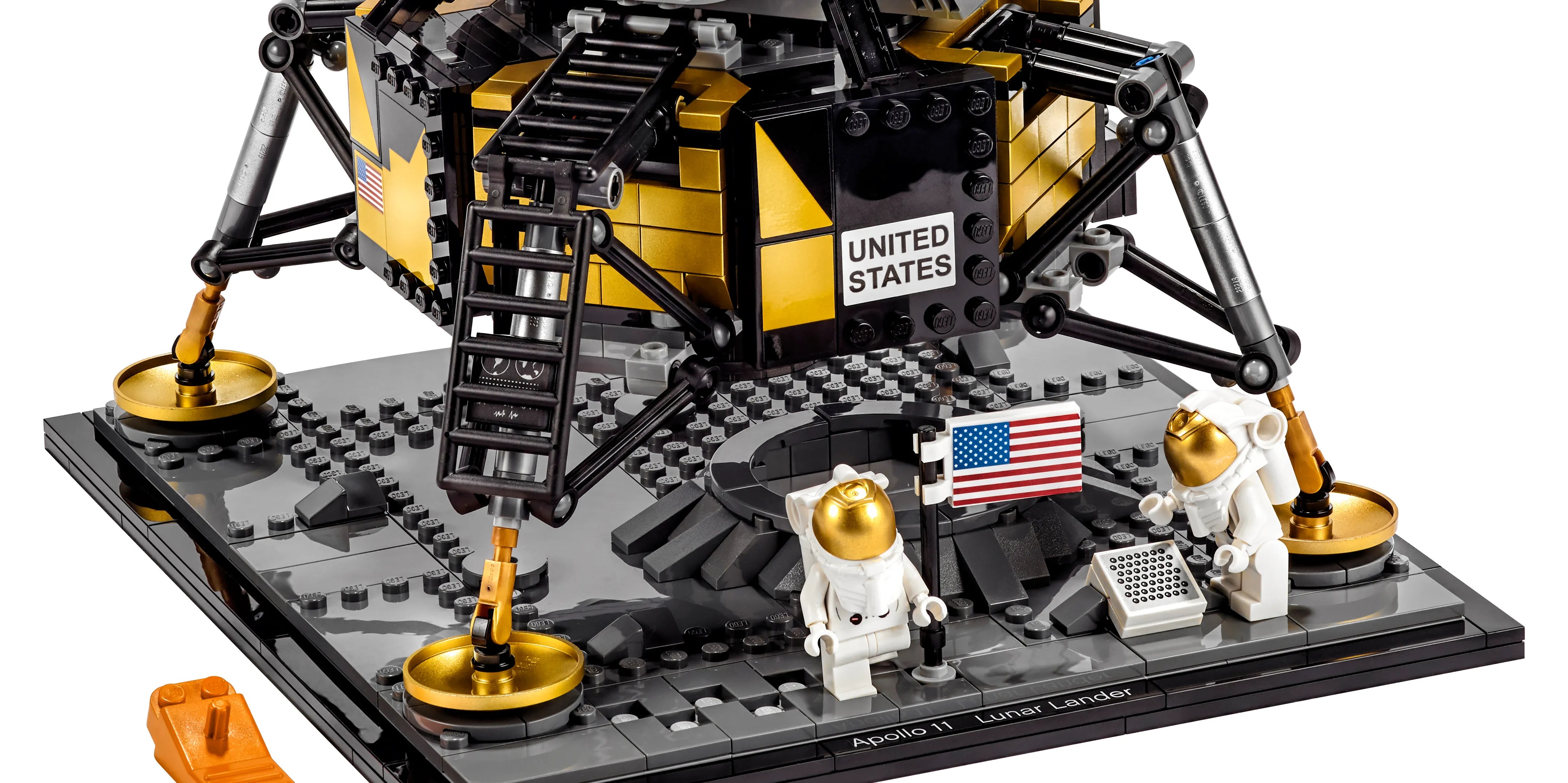 LEGO Reveals 50th Anniversary Apollo 11 Lunar Lander Set, City Space Sets