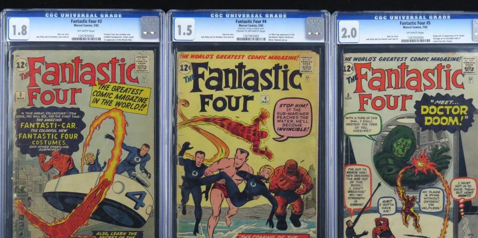 Marvel The 10 Rarest Fantastic Four Comics (& What They're Worth)
