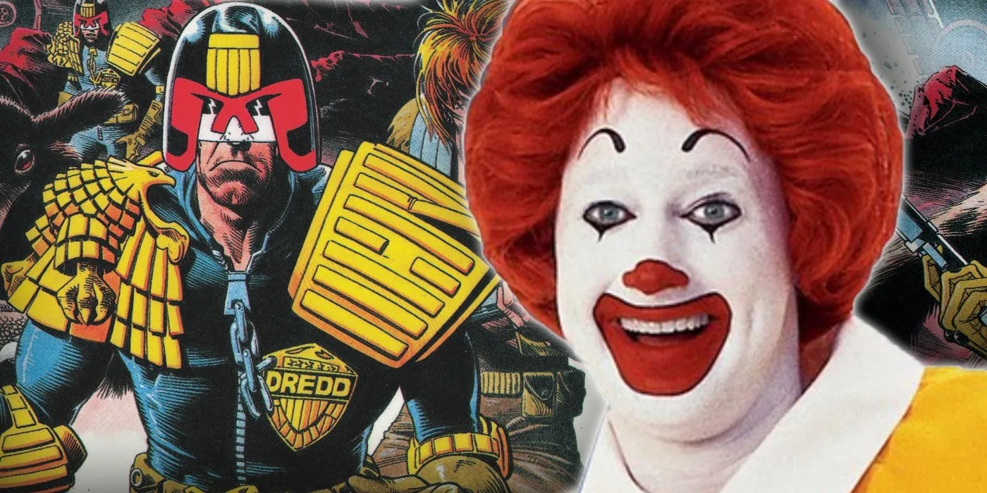 Ronald McDonald & Burger King Teamed Up to Take Down... Judge Dredd!?