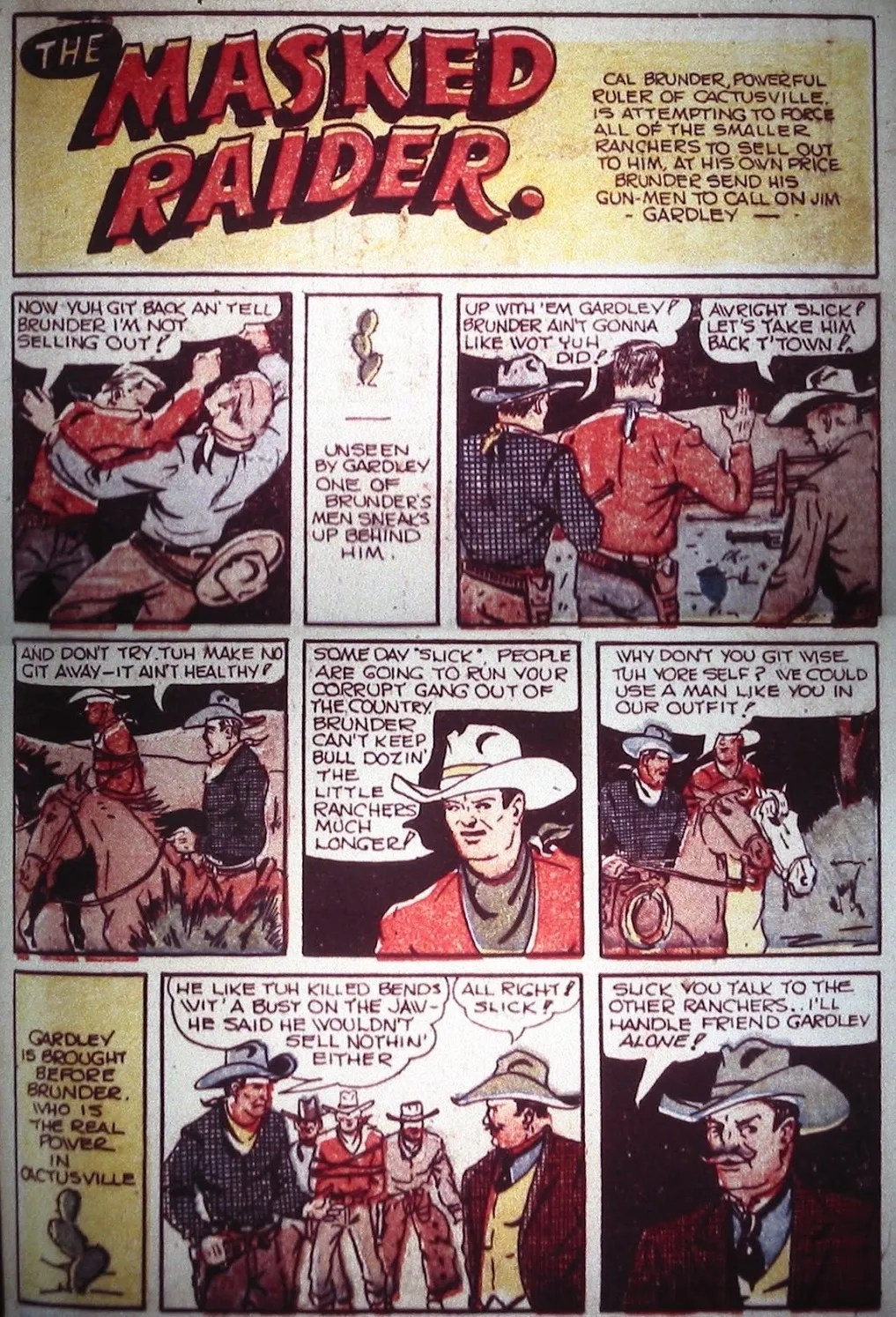 Did Marvel Really Sell Off Their First Masked Hero?