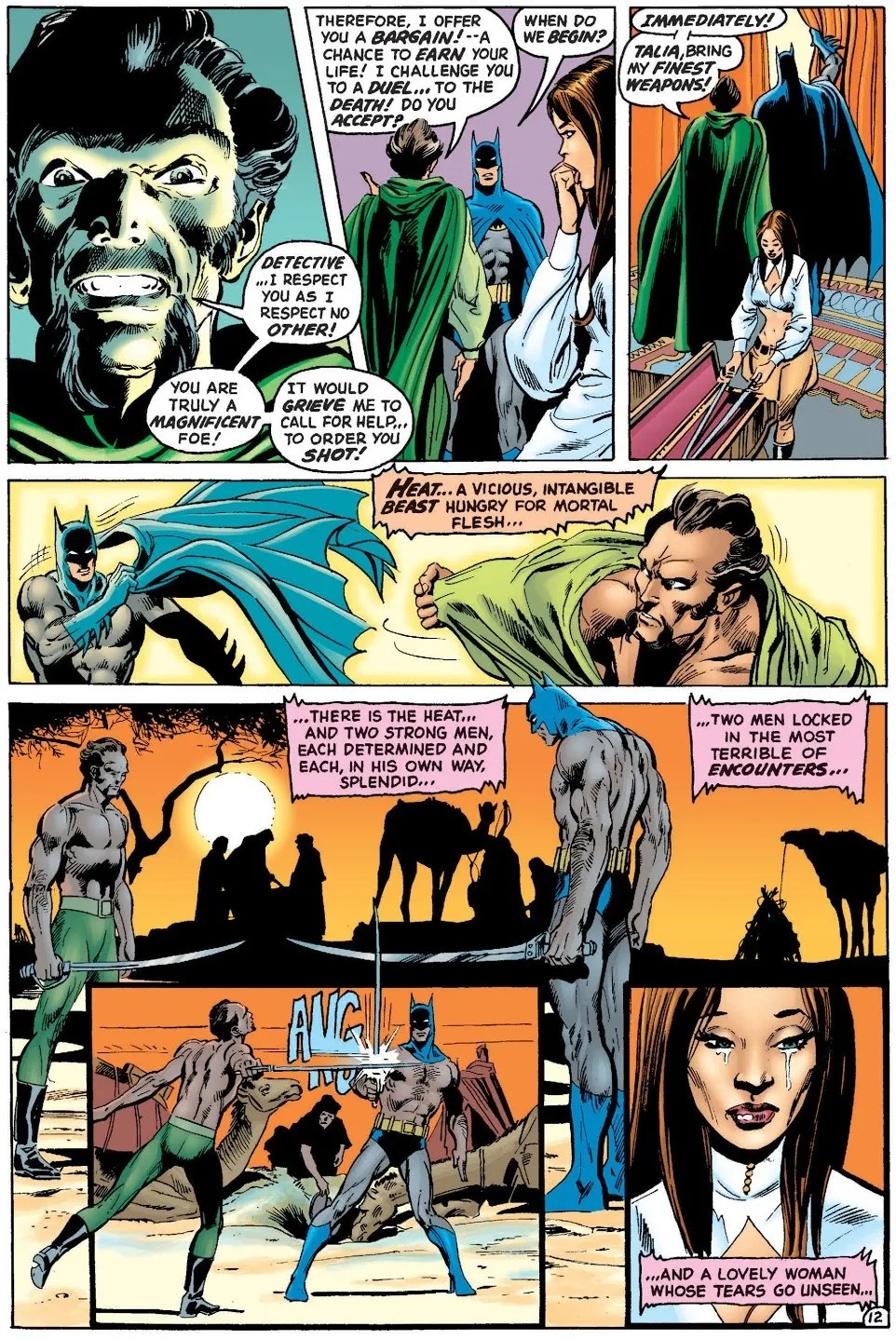 Batman's Barechested Duel to the Death With Ra's al Ghul Defined an Era