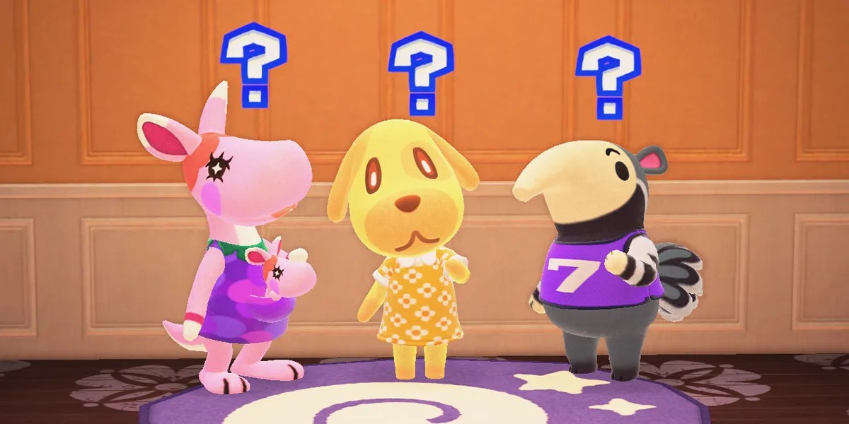 Animal Crossing Voided Villagers Recognize Players On Nook Miles Islands