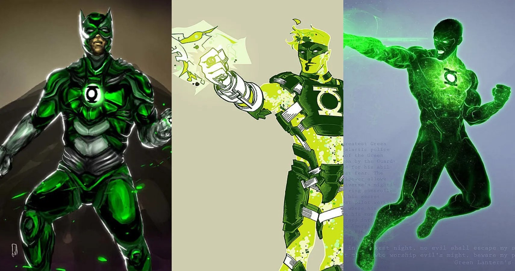 DC 10 Fan Redesigned Green Lantern Costumes That Are Better Than The