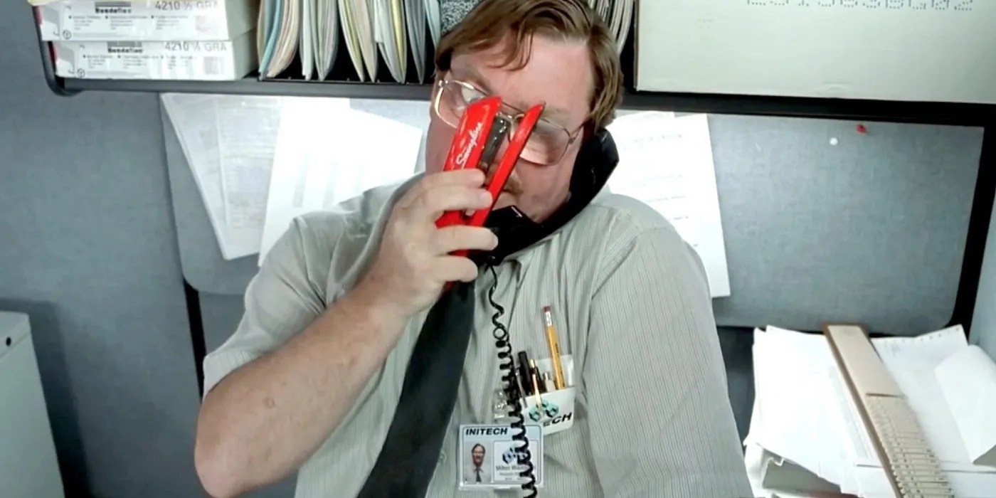 The Strange Story of the Infamous Red Stapler In Office Space