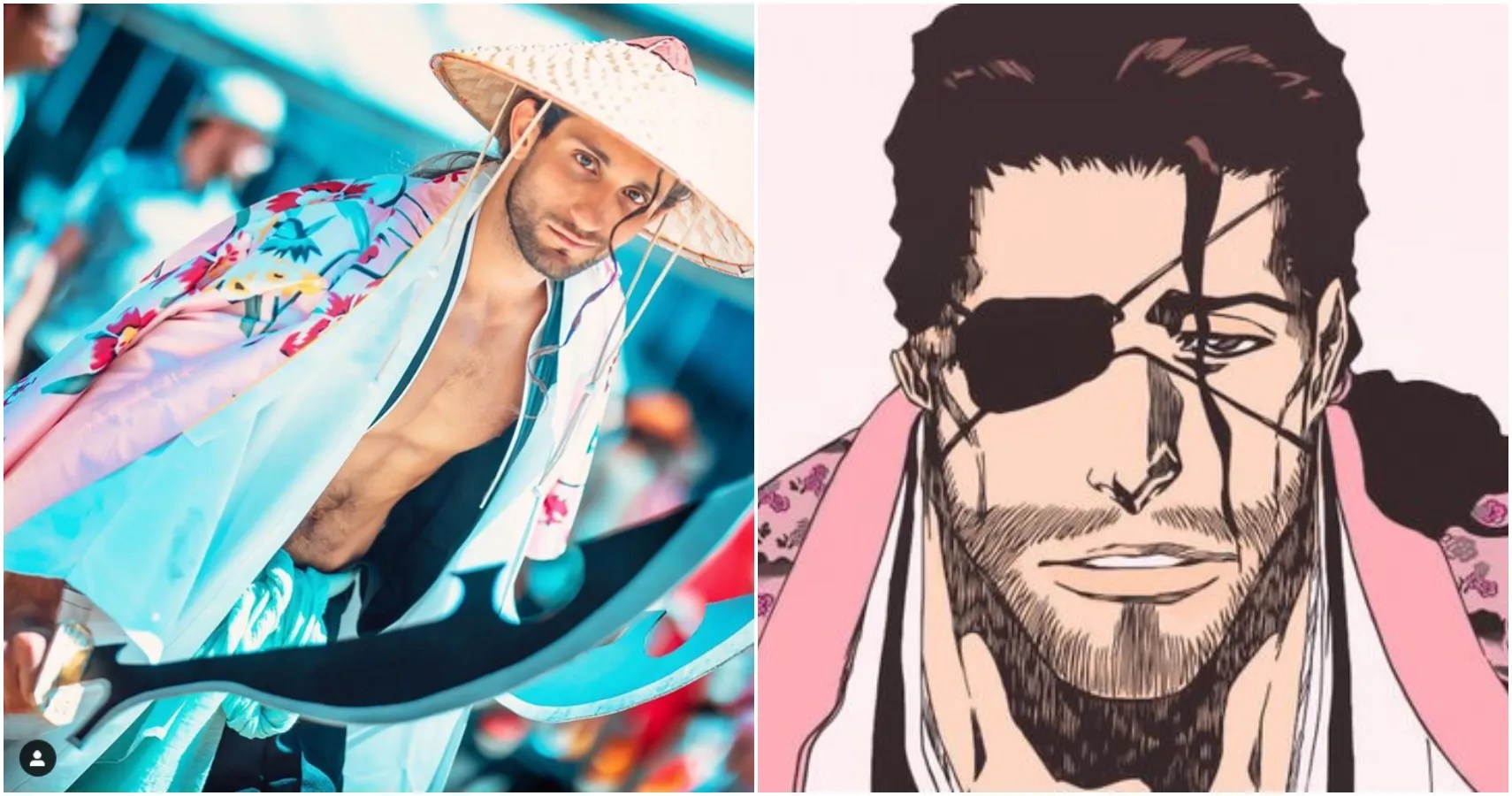 Bleach 10 Awesome Captain Shunsui Kyoraku Cosplay That Look Just Like