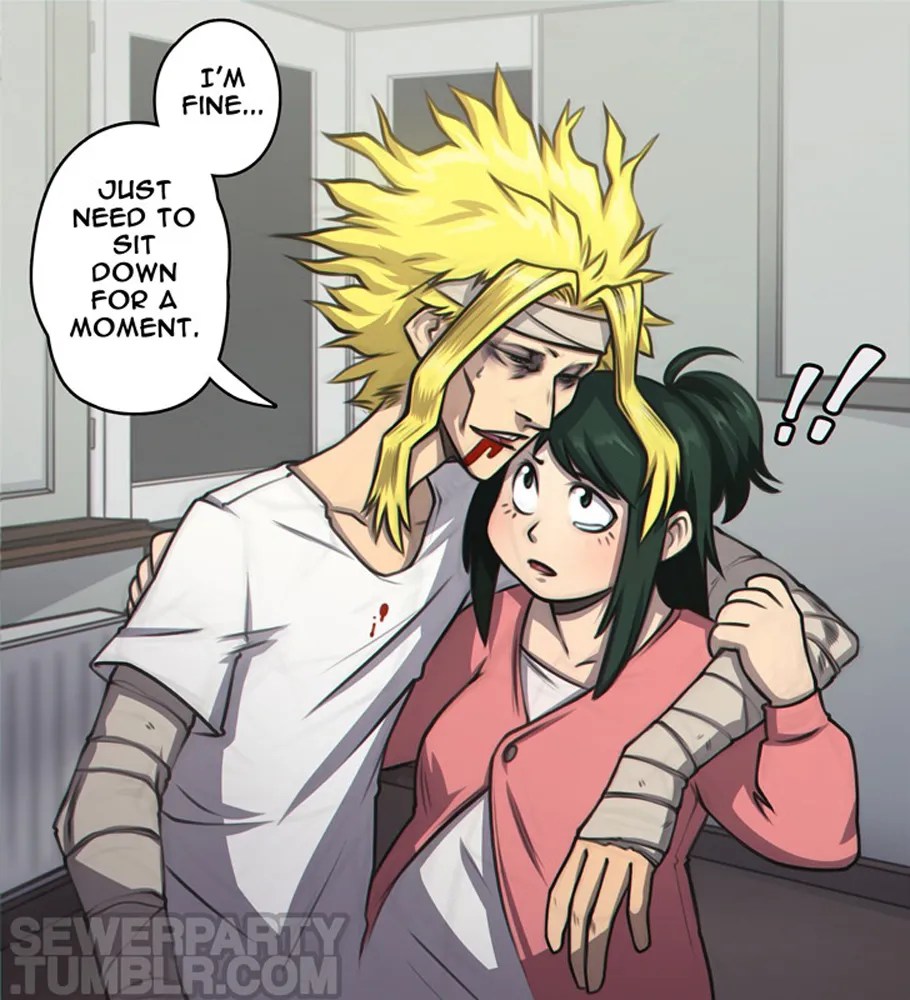 My Hero Academia 10 Pieces of All Might & Inko Midoriya Fan Art That