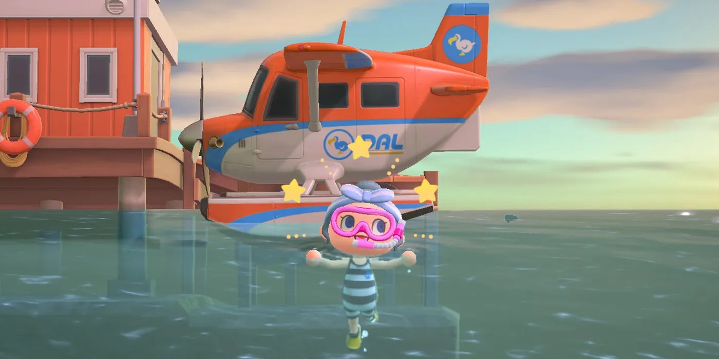 Animal Crossing New Horizons Complete Guide to Swimming & Diving