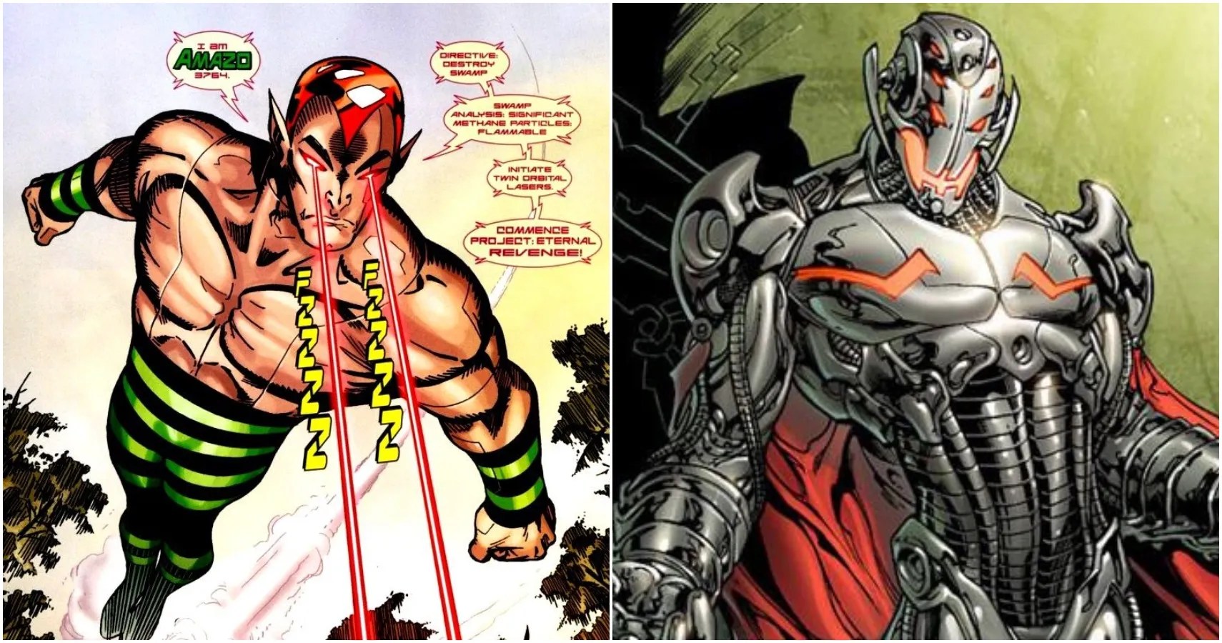 Amazo vs Ultron Who Would Win?