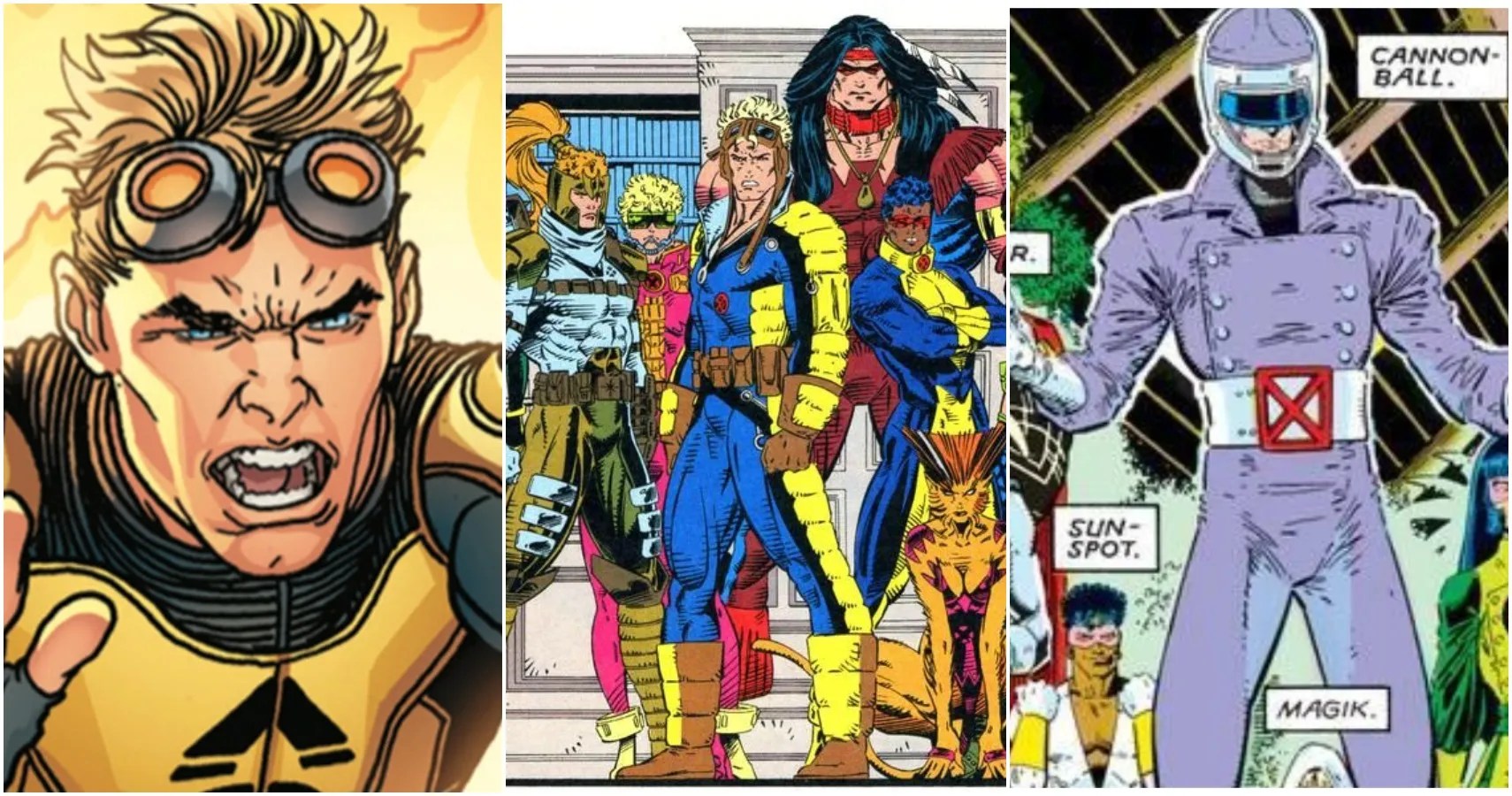 New Mutants Every Cannonball Costume, Ranked