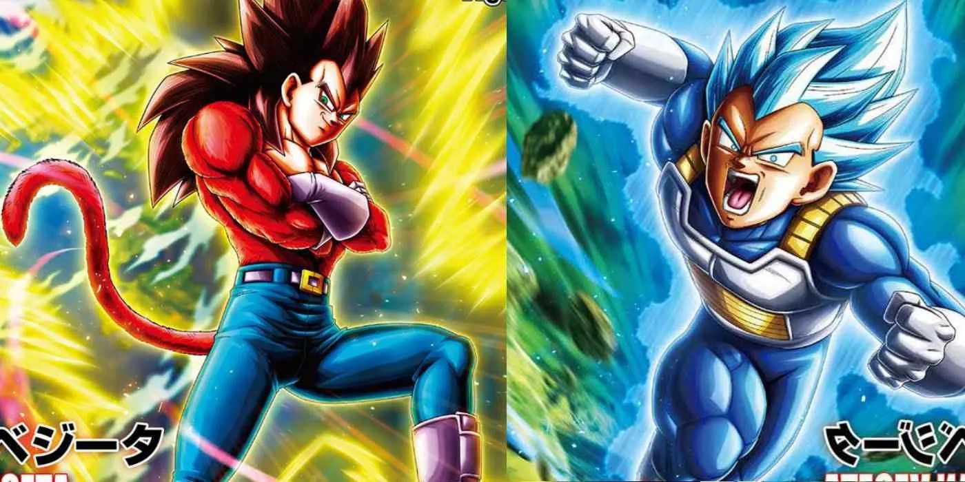 Dragon Ball 10 Best Vegeta Transformations, Ranked From Lamest To Coolest