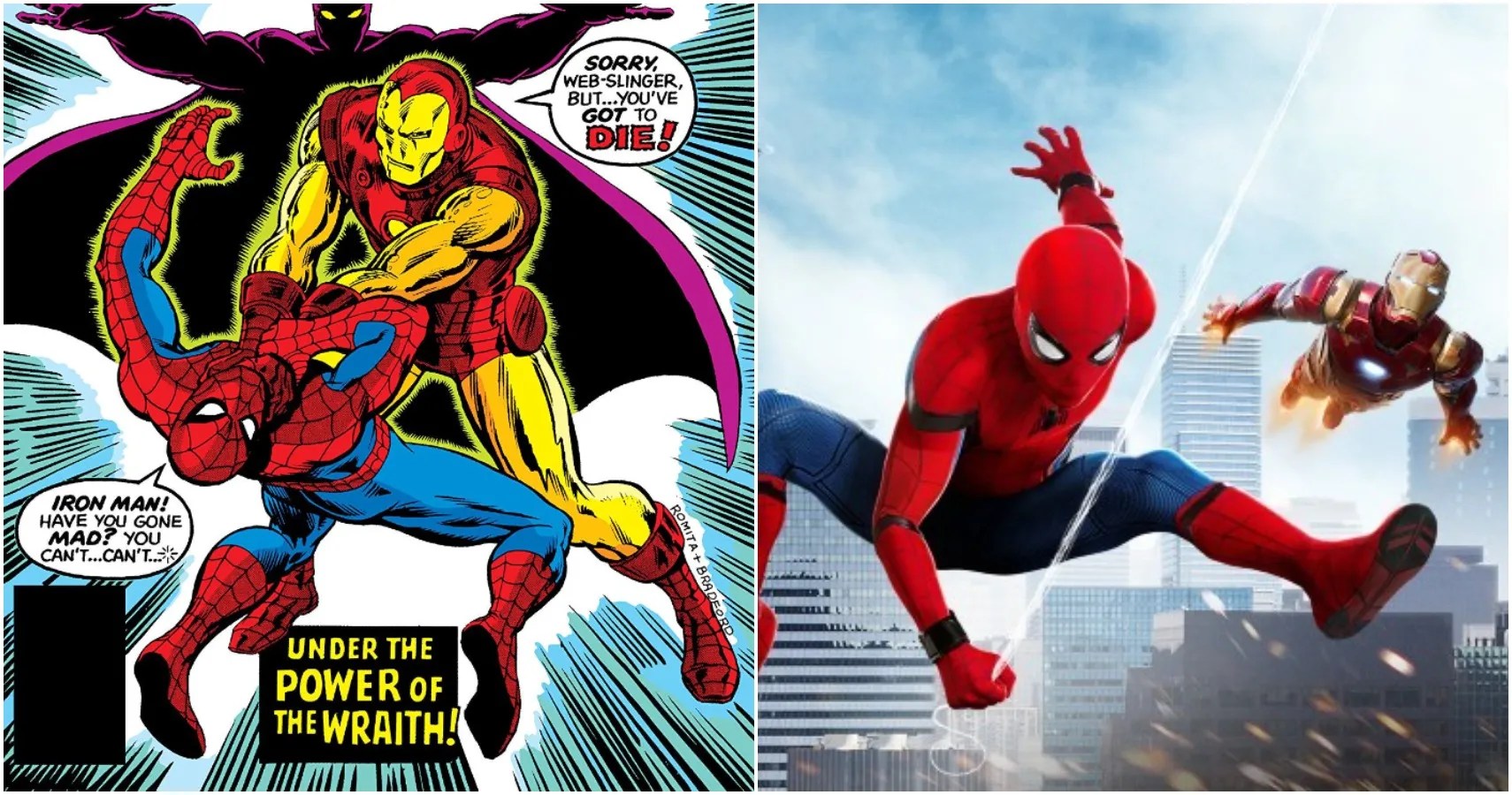 10 Ways SpiderMan's Relationship With Iron Man Is Completely Different