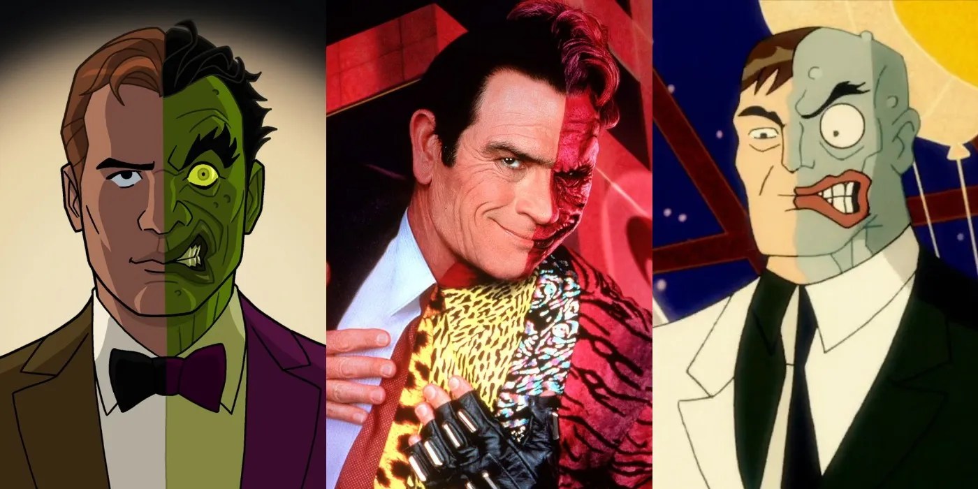 Batman Every Film & TV Appearance Of TwoFace, Ranked