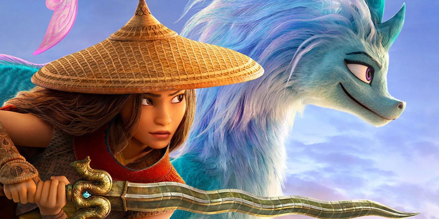 Disney's Raya & the Last Dragon Trailer Debuts Awkwafina's Dragon