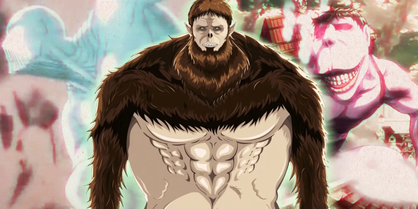 Attack on Titan The Nine Shifter Titans, Ranked by Power