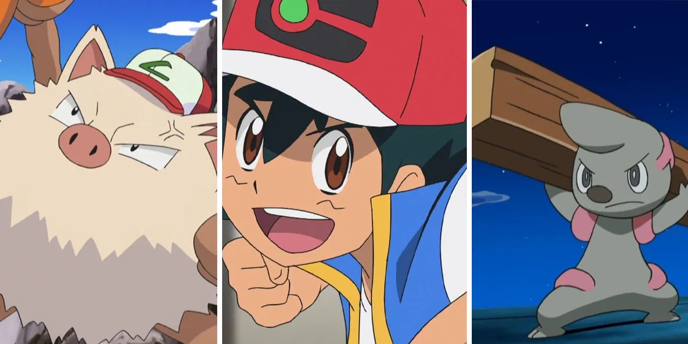 10 Pokémon Ash Can Defeat With His Own Hands