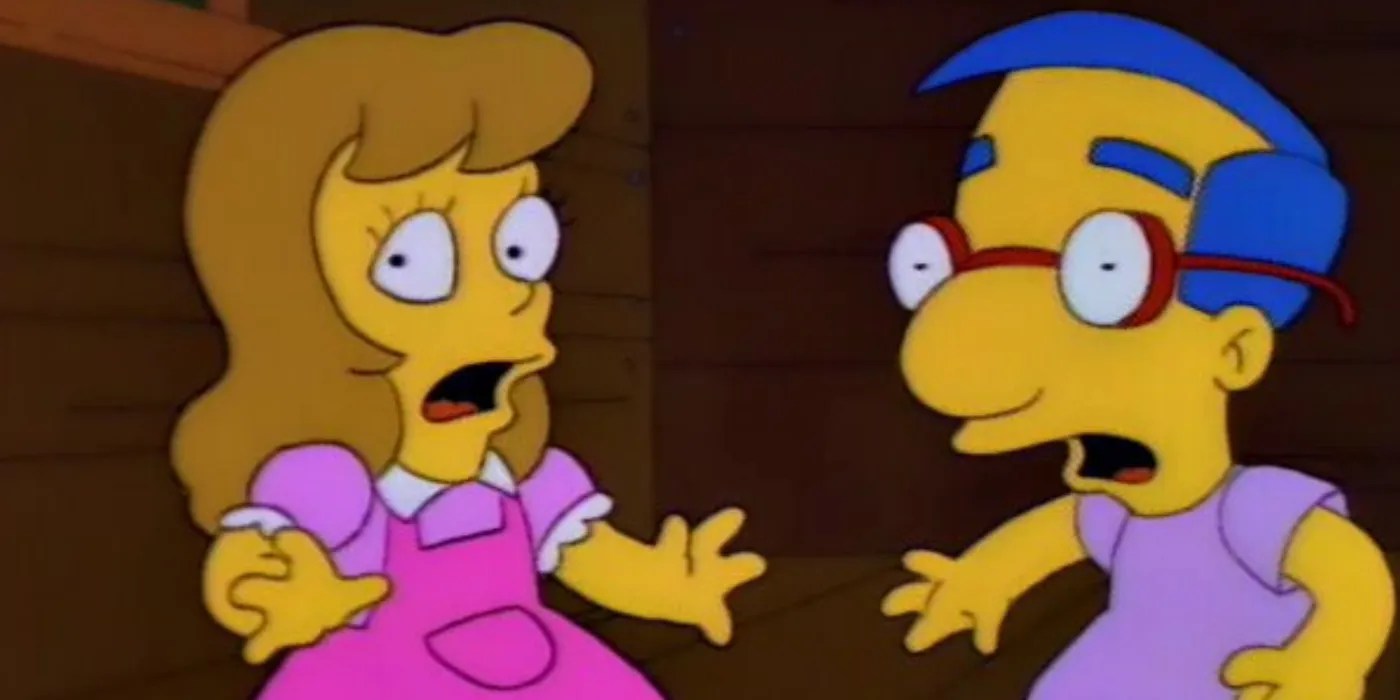 The Simpsons Milhouse's Girlfriend, Samantha, Deserved To Stay in