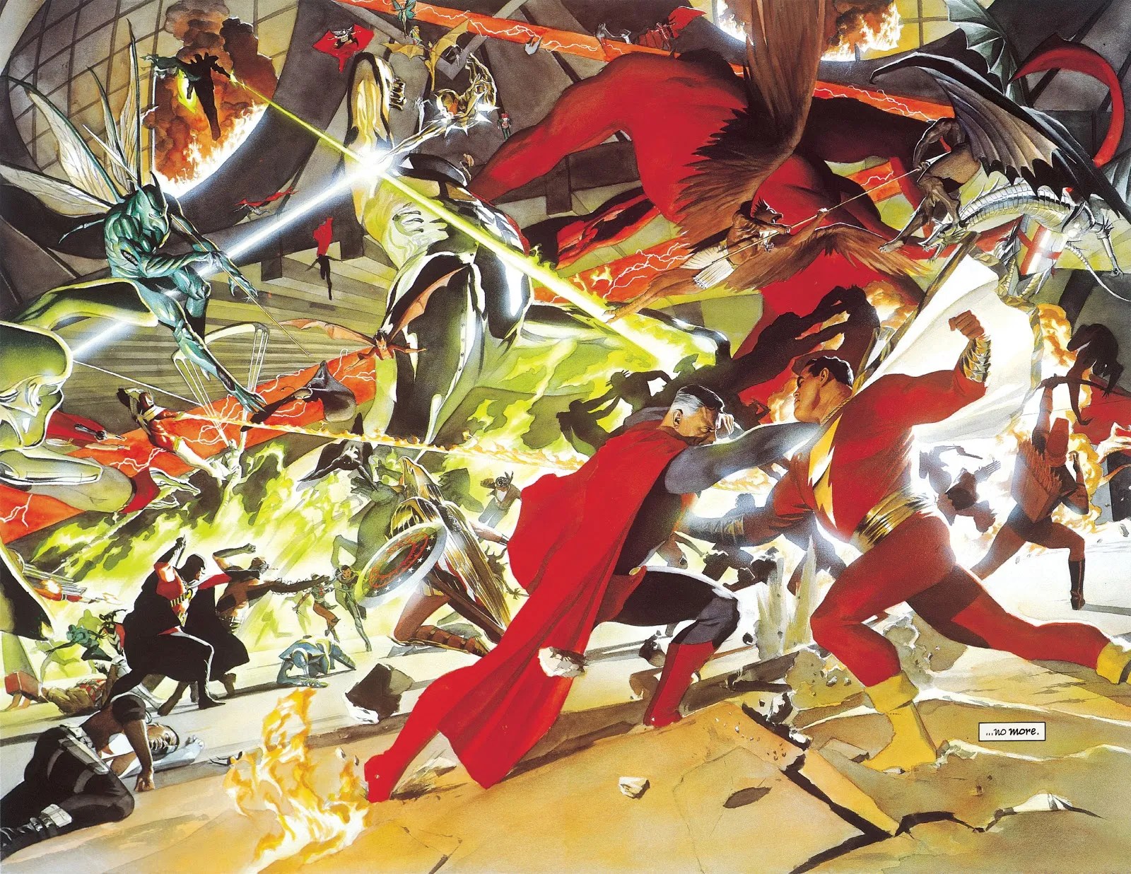 Kingdom Come Superman & Shazam's Iconic Fight Has a Surprising Inspiration