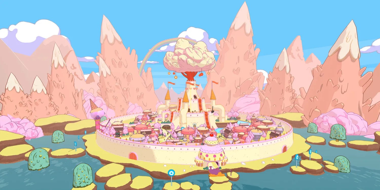 Here's How Adventure Time's Original Map Was Different