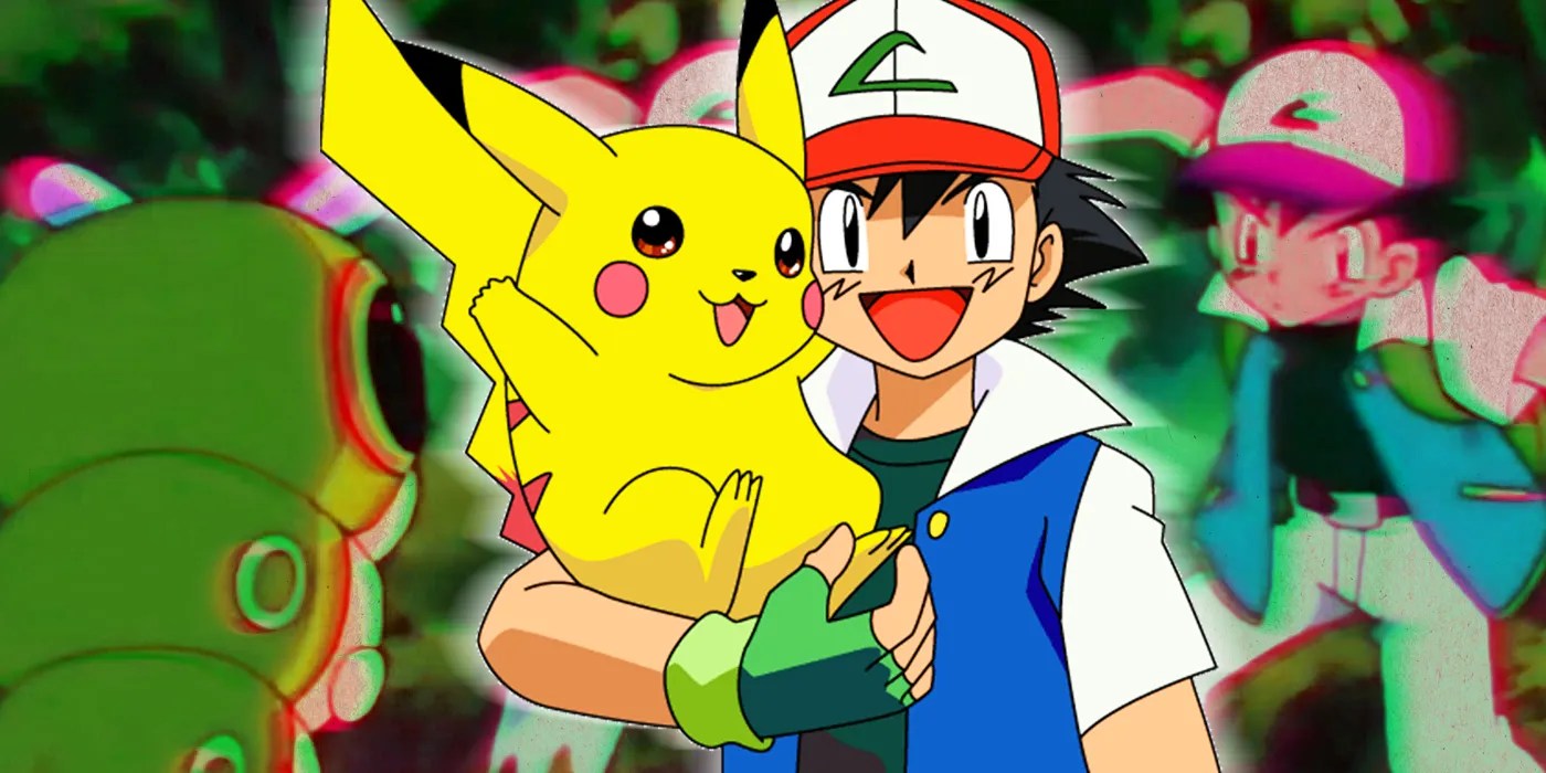 Pokemon Ash's First Battle Was Won With... Caterpie?!