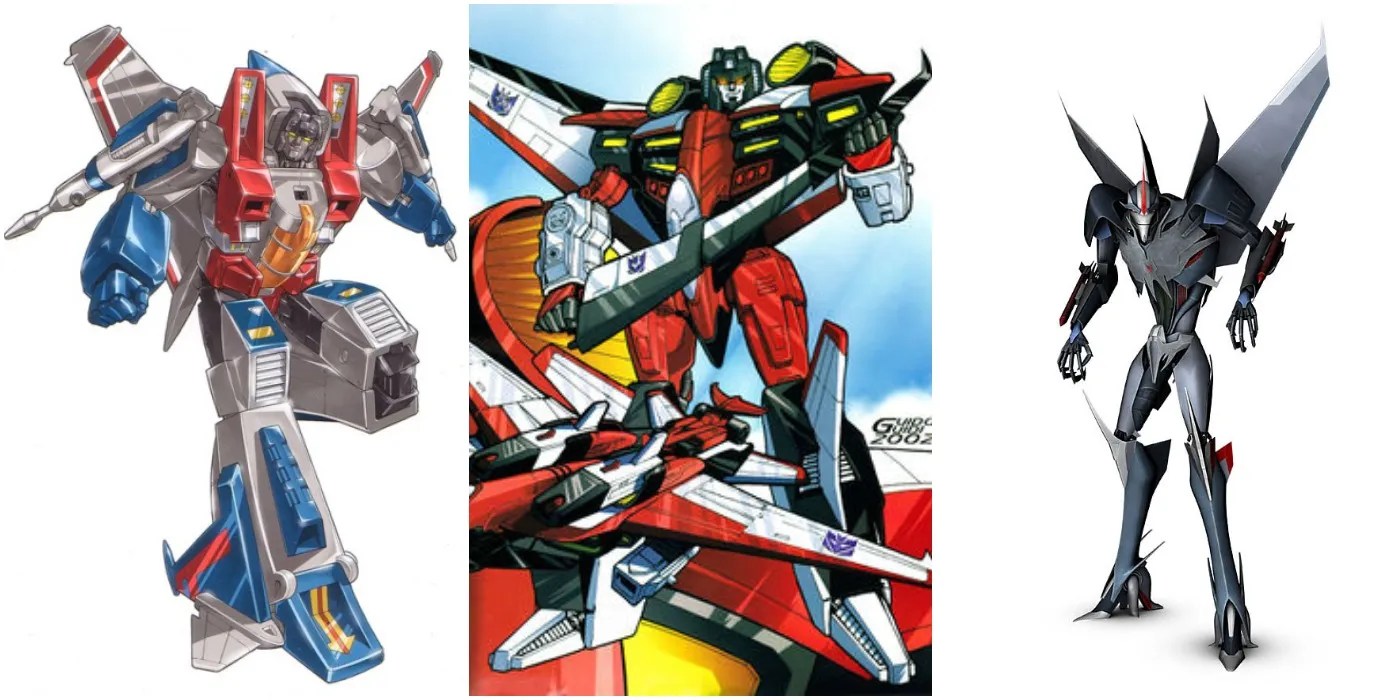 Transformers Every Version Of Starscream, Ranked