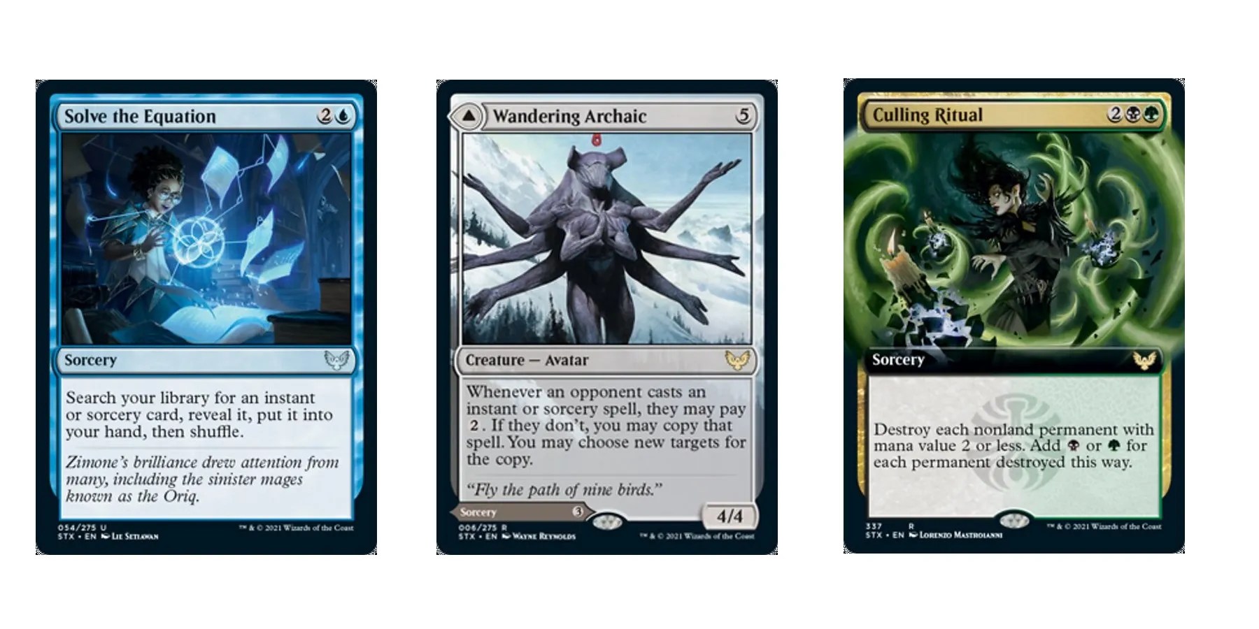 MTG Strixhaven's CommanderWorthy Cards, Explained